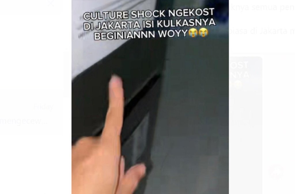 Syok Ngekos di Jakarta, Pemuda Ini Temukan Barang Tak Terduga di Kulkas&nbsp;Bersama